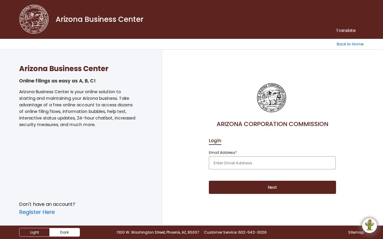 Pima County residents directory Arizona business entity search